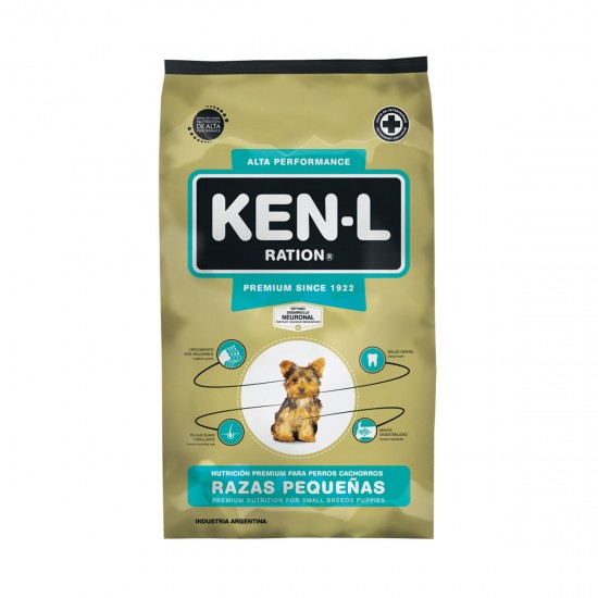 Ken-L Cachorros Razas Pequeñas x 3 kg