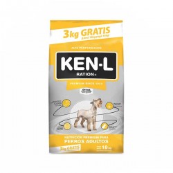 GEPSA Ken-L Perros Adultos 15+3 kg de Regalo