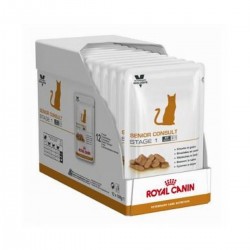 Royal Canin Alimento Húmedo para Gato Senior Consult Stage 1  Pouch 100gr x 12u
