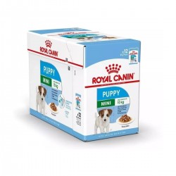 Royal Canin Alimento Húmedo para Perro Mini Puppy | Pouch 85gr x 12u