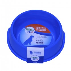 Comedero/bebedero plastico - Azul