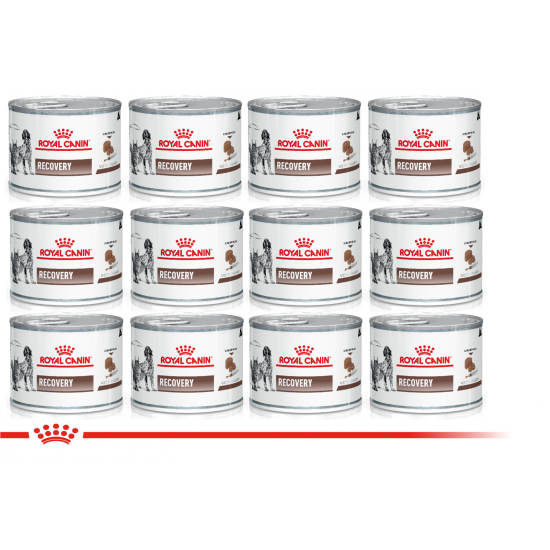 Royal Canin Recovery Latas Caja x 12 u. 195 grs c/u