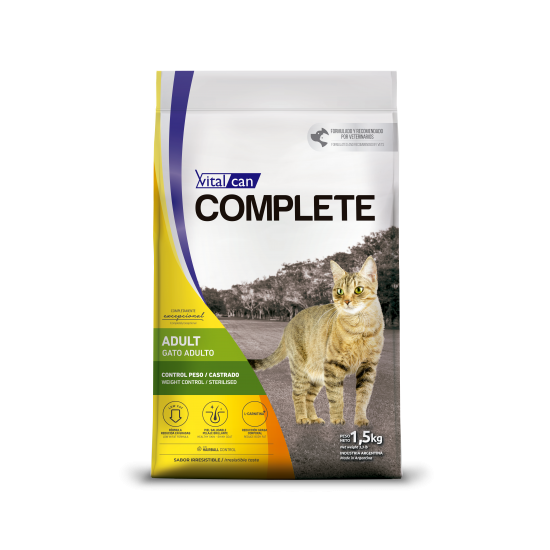 Vital Can Complete Control de Peso/Castrado x 1,5 Kg.