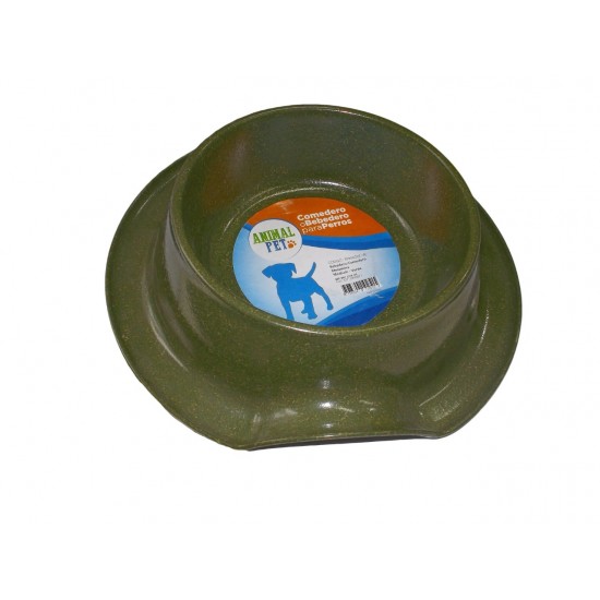 Bebedero/Comedero Melamina - Medium- Verde