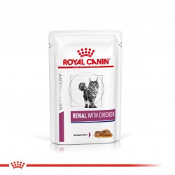 Royal Canin Renal Feline Pouch Caja x 85 grs c/u