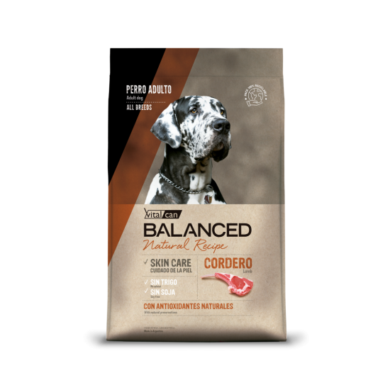 Balanced Natural Recipe Cordero  Perro