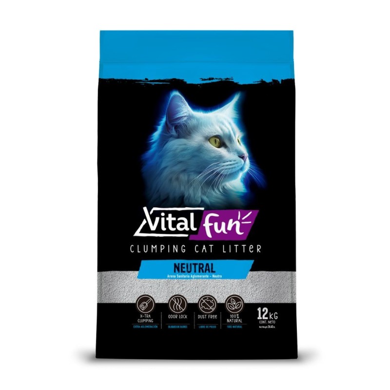 VITALFUN ARENA AGLOMERANTE NEUTRO 12KG